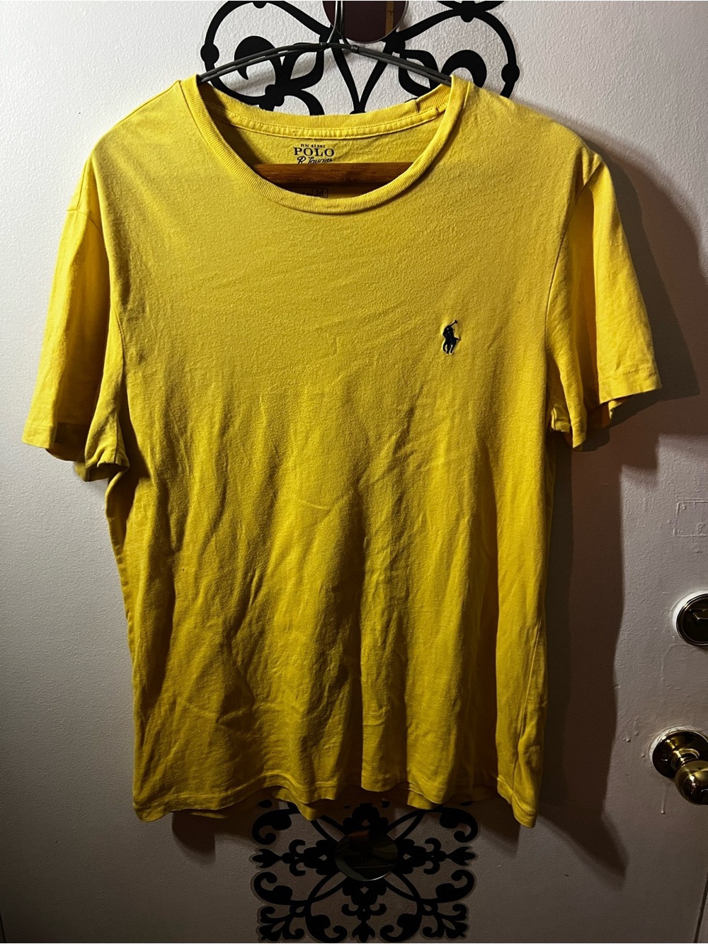 Polo by Ralph Lauren Yellow Short-Sleeve Crewneck Tee